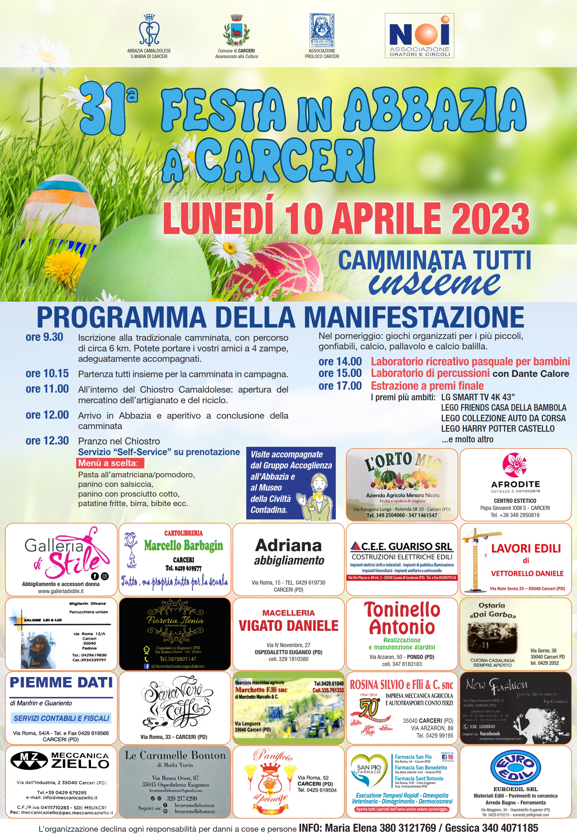 31a FESTA DI PASQUETTA IN ABBAZIA